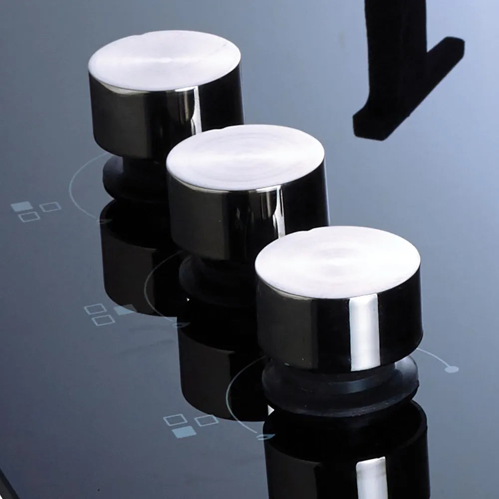 ELICA GLASSTOP 3BURNER HOB HCT 375 DX LOTUS BLACK RG FLEXI ELICA GLASSTOP 3BURNER HOB HCT 375 DX LOTUS BLACK RG FLEXI